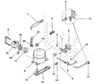 Kenmore 2539156280 unit diagram