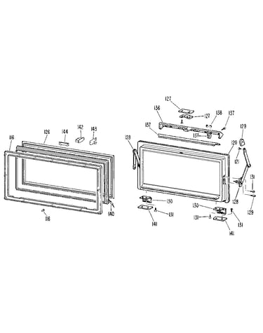 Countermaker door