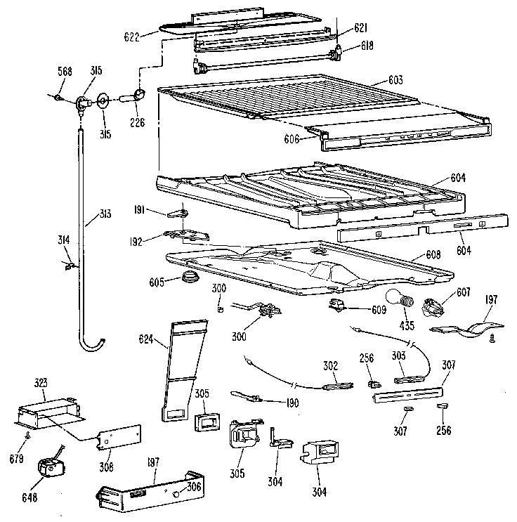 Compartment separator