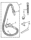 Hose and attachment
