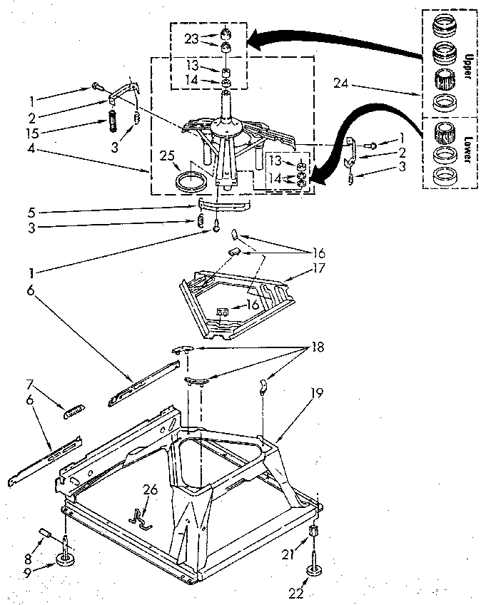 Machine base