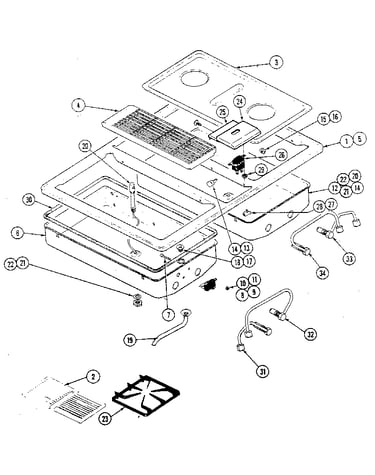 Top/grill pan