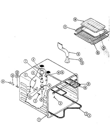 Oven liner