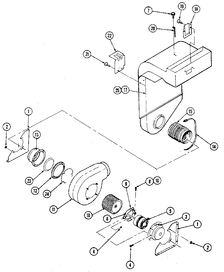 BLOWER MOTORS/BLOWER/PLENUM