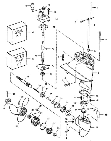Gear housing