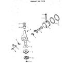 Craftsman 225587503 crankshaft and piston diagram