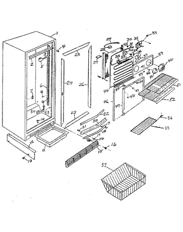 Freezer cabinet