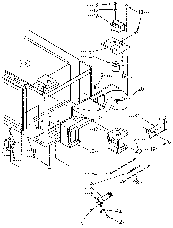 Magnetron and air flow