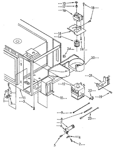 Magnetron and air flow