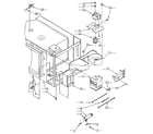 Kenmore 6654438993 magnetron and air flow diagram