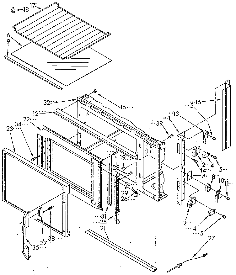 Cabinet and latch