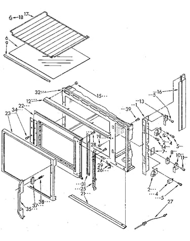 Cabinet and latch