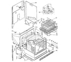 Kenmore 6654438992 oven diagram