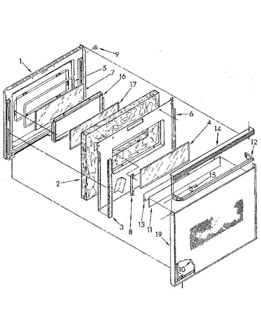Oven door
