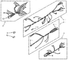 Kenmore 6654438992 wiring harness diagram