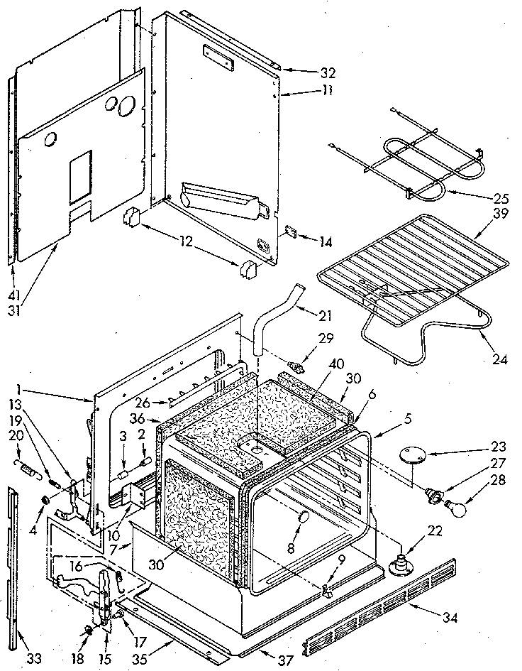 Lower oven
