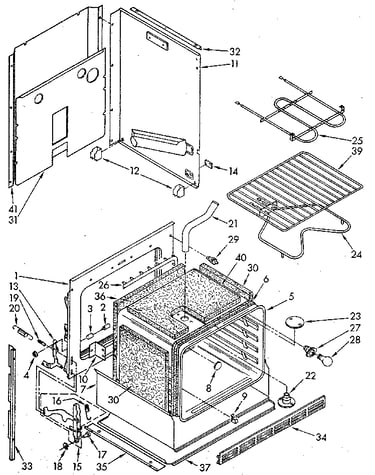 Lower oven