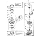 Kenmore 6651670591 pump and motor diagram