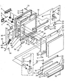 Door and toe panel