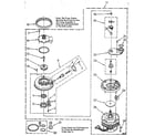 Kenmore 6651690191 pump and motor diagram