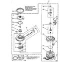 Kenmore 6651690190 pump and motor diagram