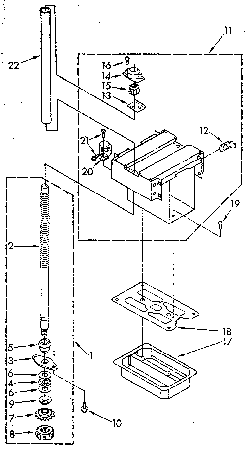 Powerscrew and ram