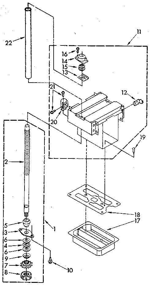 Powerscrew and ram