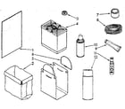 Kenmore 6651350590 accessory parts diagram