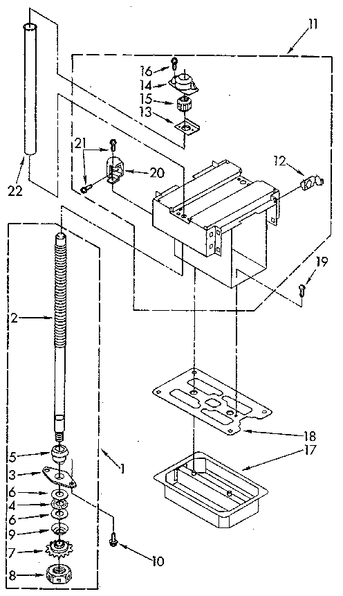 Powerscrew and ram