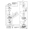 Kenmore 6651770591 pump and motor diagram