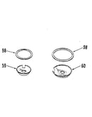 Optional porcelain pan and chrome ring kit no. 8068400