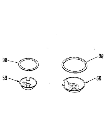 Optional porcelain pan and chrome ring kit no. 8068400