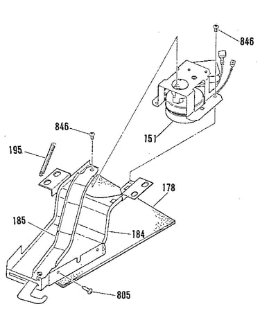 Door lock section