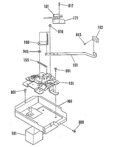 Door lock section