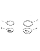 Optional porcelain pan and chrome ring kit no. 8068410