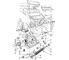 Kenmore 2048778290 nozzle and motor assembly diagram