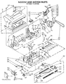 Nozzle and motor