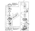 Kenmore 6651571590 pump and motor diagram