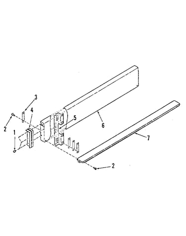 Optional 4" backsplash 8059090