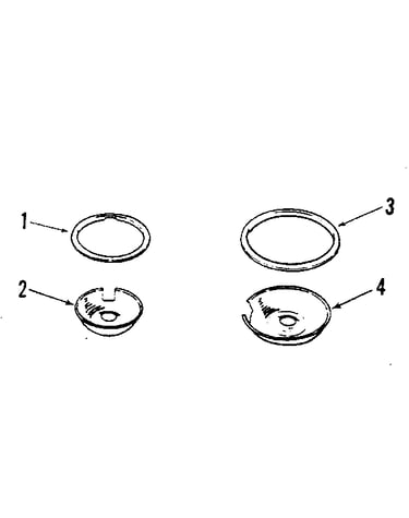 Optional porcelain pan and chrome ring kit no. 8068400