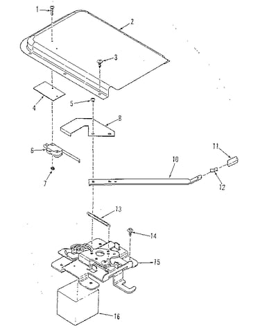 Door lock section