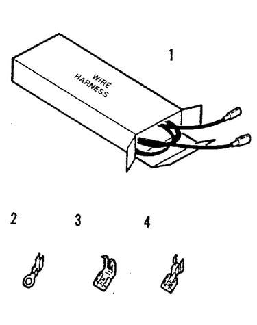 Wire harnesses and components