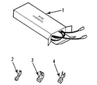 Kenmore 9119330191 wire harnesses and components diagram