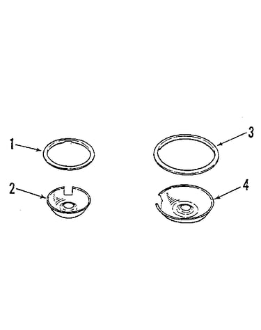 Optional porcelain pan and chrome ring kit no. 8068410