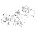 Kenmore 89355 replacement parts diagram