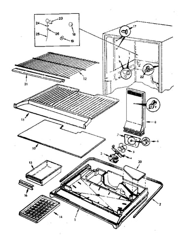 Freezer compartment