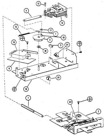 Door lock section