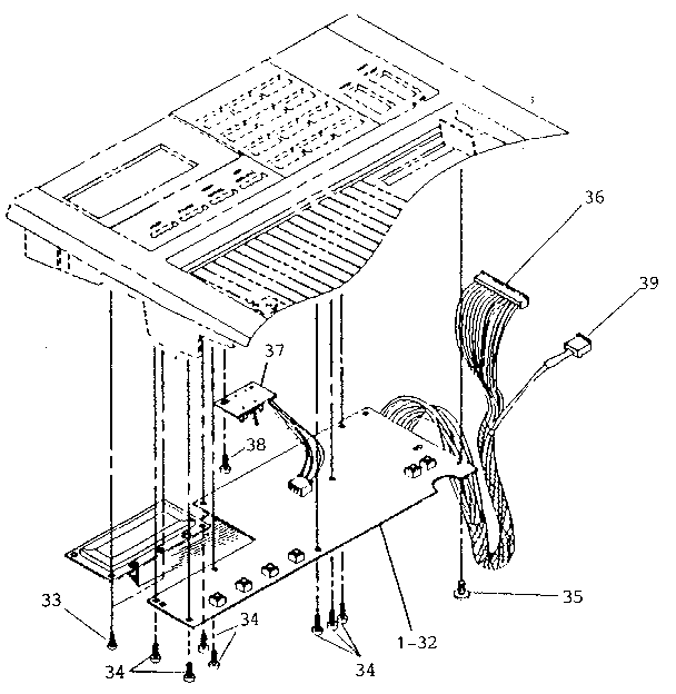 Control panel pcb
