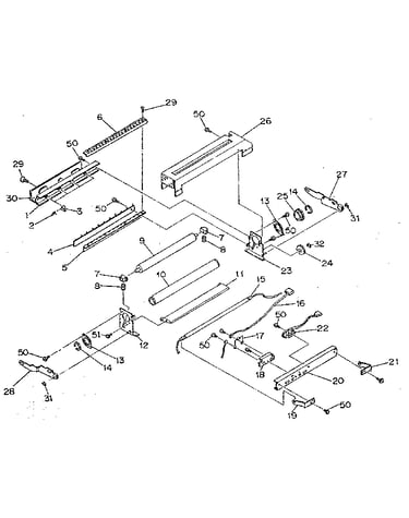 Heat roller block