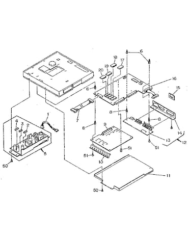 Pcb, power supply block